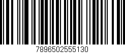 Código de barras (EAN, GTIN, SKU, ISBN): '7896502555130'