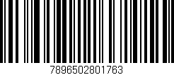 Código de barras (EAN, GTIN, SKU, ISBN): '7896502801763'