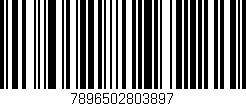 Código de barras (EAN, GTIN, SKU, ISBN): '7896502803897'