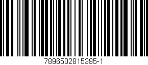 Código de barras (EAN, GTIN, SKU, ISBN): '7896502815395-1'