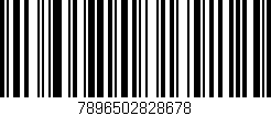Código de barras (EAN, GTIN, SKU, ISBN): '7896502828678'