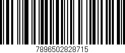 Código de barras (EAN, GTIN, SKU, ISBN): '7896502828715'