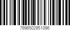 Código de barras (EAN, GTIN, SKU, ISBN): '7896502851096'
