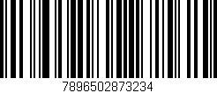 Código de barras (EAN, GTIN, SKU, ISBN): '7896502873234'