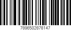 Código de barras (EAN, GTIN, SKU, ISBN): '7896502878147'