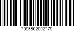 Código de barras (EAN, GTIN, SKU, ISBN): '7896502882779'