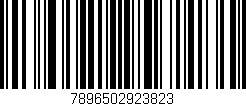 Código de barras (EAN, GTIN, SKU, ISBN): '7896502923823'