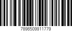 Código de barras (EAN, GTIN, SKU, ISBN): '7896509911779'