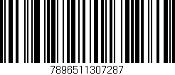 Código de barras (EAN, GTIN, SKU, ISBN): '7896511307287'