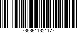 Código de barras (EAN, GTIN, SKU, ISBN): '7896511321177'
