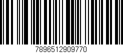 Código de barras (EAN, GTIN, SKU, ISBN): '7896512909770'