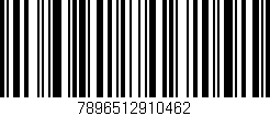 Código de barras (EAN, GTIN, SKU, ISBN): '7896512910462'
