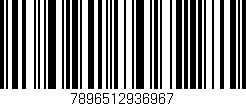 Código de barras (EAN, GTIN, SKU, ISBN): '7896512936967'
