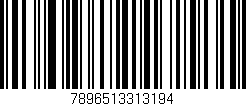Código de barras (EAN, GTIN, SKU, ISBN): '7896513313194'