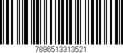 Código de barras (EAN, GTIN, SKU, ISBN): '7896513313521'