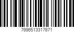 Código de barras (EAN, GTIN, SKU, ISBN): '7896513317871'