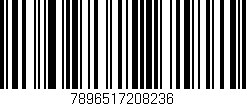 Código de barras (EAN, GTIN, SKU, ISBN): '7896517208236'