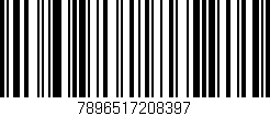 Código de barras (EAN, GTIN, SKU, ISBN): '7896517208397'