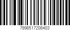 Código de barras (EAN, GTIN, SKU, ISBN): '7896517208403'