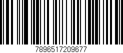 Código de barras (EAN, GTIN, SKU, ISBN): '7896517209677'