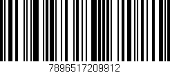 Código de barras (EAN, GTIN, SKU, ISBN): '7896517209912'