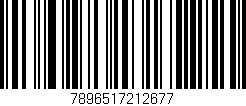 Código de barras (EAN, GTIN, SKU, ISBN): '7896517212677'