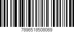 Código de barras (EAN, GTIN, SKU, ISBN): '7896518508069'