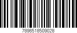 Código de barras (EAN, GTIN, SKU, ISBN): '7896518509028'