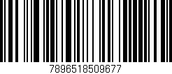 Código de barras (EAN, GTIN, SKU, ISBN): '7896518509677'