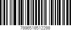 Código de barras (EAN, GTIN, SKU, ISBN): '7896518512288'