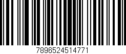 Código de barras (EAN, GTIN, SKU, ISBN): '7896524514771'