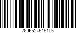 Código de barras (EAN, GTIN, SKU, ISBN): '7896524515105'