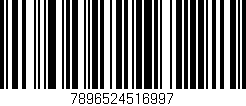 Código de barras (EAN, GTIN, SKU, ISBN): '7896524516997'