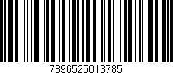 Código de barras (EAN, GTIN, SKU, ISBN): '7896525013785'