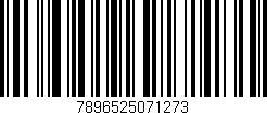 Código de barras (EAN, GTIN, SKU, ISBN): '7896525071273'