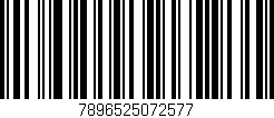 Código de barras (EAN, GTIN, SKU, ISBN): '7896525072577'