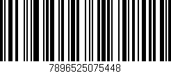 Código de barras (EAN, GTIN, SKU, ISBN): '7896525075448'