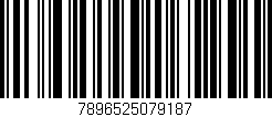 Código de barras (EAN, GTIN, SKU, ISBN): '7896525079187'