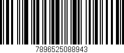 Código de barras (EAN, GTIN, SKU, ISBN): '7896525088943'