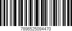 Código de barras (EAN, GTIN, SKU, ISBN): '7896525094470'