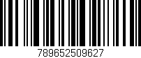 Código de barras (EAN, GTIN, SKU, ISBN): '789652509627'