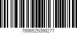 Código de barras (EAN, GTIN, SKU, ISBN): '7896525099277'