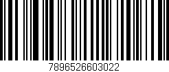 Código de barras (EAN, GTIN, SKU, ISBN): '7896526603022'