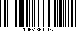 Código de barras (EAN, GTIN, SKU, ISBN): '7896526603077'