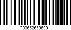 Código de barras (EAN, GTIN, SKU, ISBN): '7896526606931'