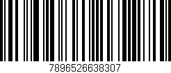 Código de barras (EAN, GTIN, SKU, ISBN): '7896526638307'