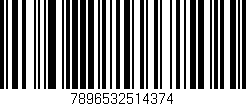 Código de barras (EAN, GTIN, SKU, ISBN): '7896532514374'