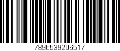 Código de barras (EAN, GTIN, SKU, ISBN): '7896539206517'