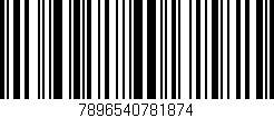 Código de barras (EAN, GTIN, SKU, ISBN): '7896540781874'