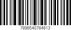 Código de barras (EAN, GTIN, SKU, ISBN): '7896540784813'